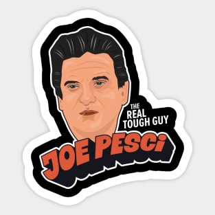 Joe Pesci, the real tough guy Illustration Sticker